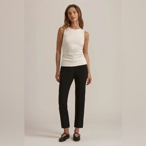 NWT favourite daughterThe Smooth Operator Ruched Cotton & Modal Tank